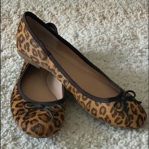 Banana Republic Leopard Print Flats